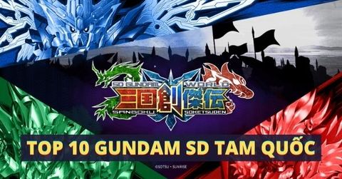 Top 10 Gundam SD Tam Quốc ngầu nhất được yêu thích tại nShop