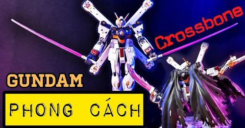 Review chi tiết Crossbone Gundam (RG - 1/144) cùng nShop