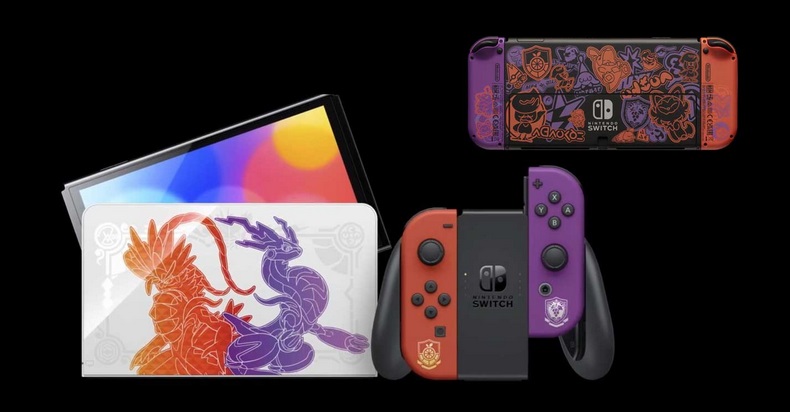 Nintendo công bố phiên bản Switch OLED mới cảm hứng Pokemon Scarlet and Violet