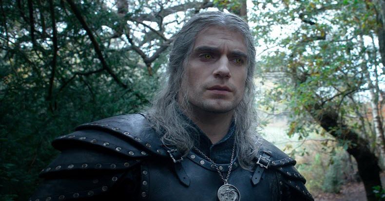 Tạo hình quá đỉnh của Henry Cavill khi đóng Geralt trong The Witcher