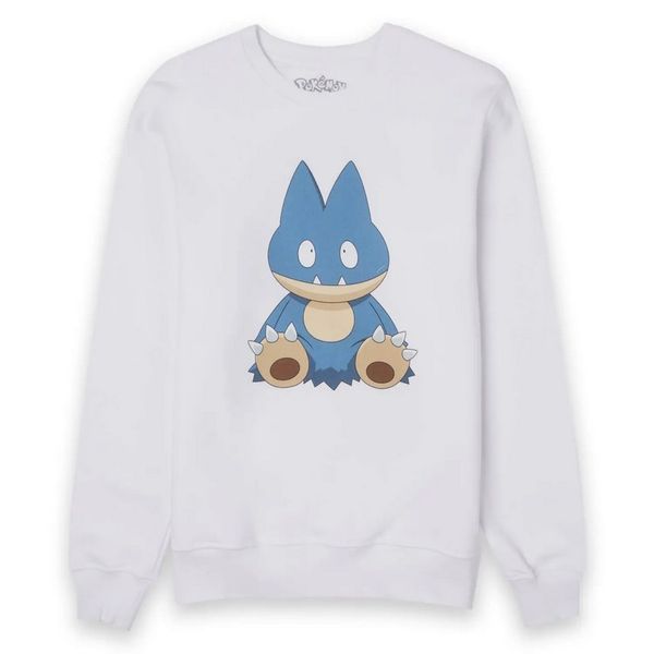 Áo khoác Unisex Pokémon Munchlax - Trắng