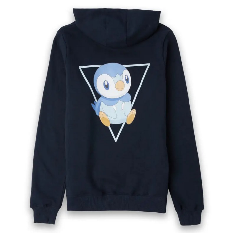 Hoodie Pokémon Piplup Unisex - Xanh hải quân