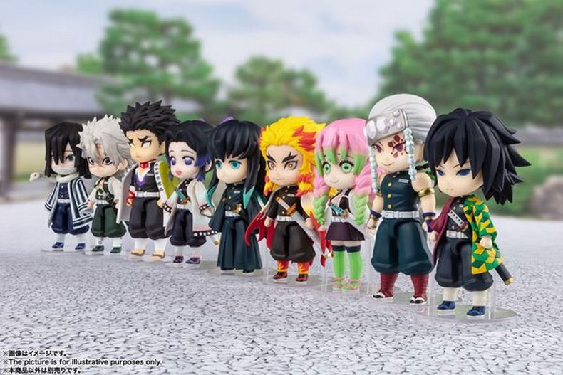 Figuarts mini hoặc Nendoroid Demon Slayer Kimetsu No Yaiba - Mô hình Chibi dễ thương