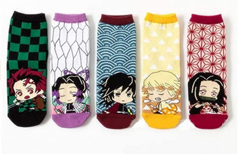 Demon Slayer Socks set - Bộ tất chân Demon Slayer