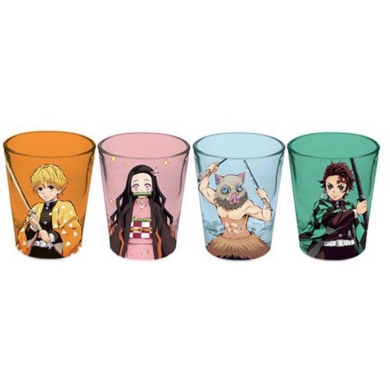 Demon Slayer Shot Glass Set - Bộ sưu tập ly phong cách Diệt Quỷ