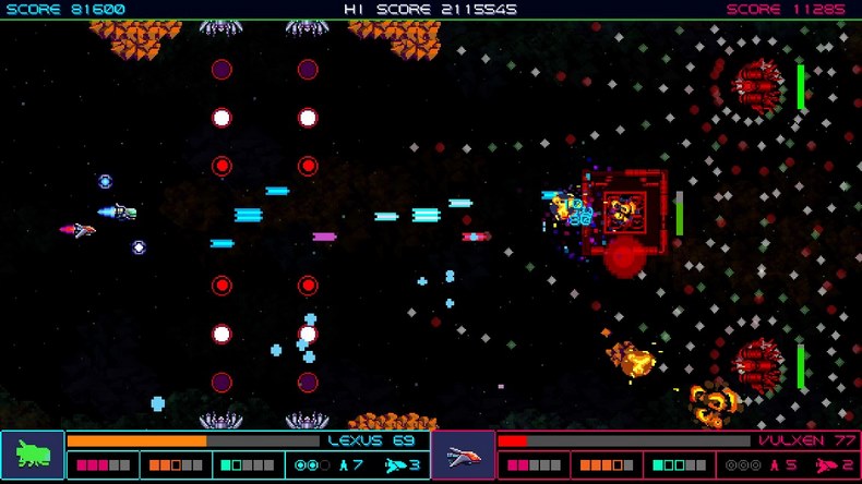 Galactic Wars EX trên Switch vào tháng Tư này