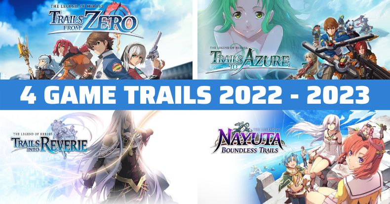 4 game Trails 2022 - 2023 nintendo switch ps4 pc