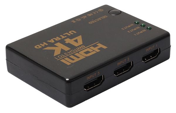 Cửa hàng bán Bộ chuyển đổi HDMI 4K 3 Port - 3 đầu vào 1 đầu ra tặng kèm remote