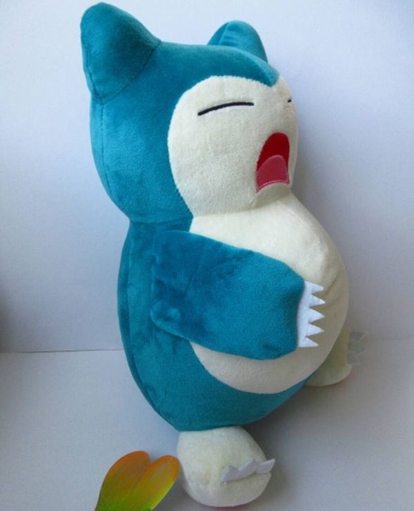 Thú bông Pokemon Snorlax - Kabigon 34cm - Đồ chơi Pokemon chính hãng Chất liệu bề mặt vải nhân tạo mềm mượt, bên trong nhồi bông gòn êm ái