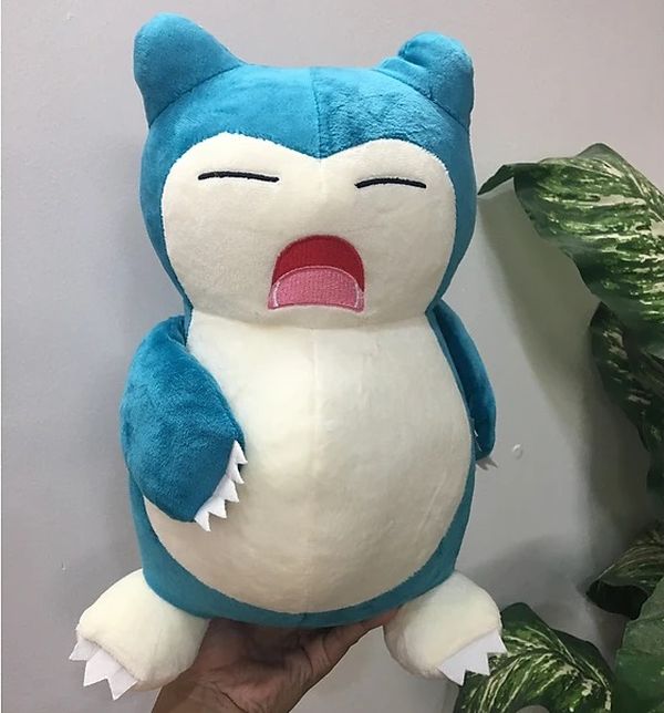 Shop bán Thú bông Pokemon Snorlax - Kabigon 34cm - Đồ chơi Pokemon chính hãng đẹp mắt chất lượng tốt bền rẻ trang trí góc học tập có giao hàng nhiều ưu đãi