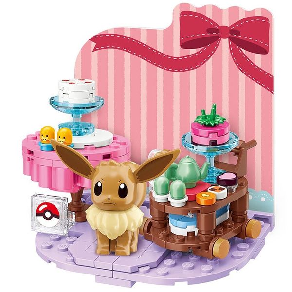 Keeppley Lovely Pokemon Days - Eevee Baking Time K20227 đẹp mắt dễ thương nhựa abs an toàn giá rẻ chất lượng tốt chính hãng mua làm quà tặng cho bé nhỏ trẻ em con cái bạn bè gia đình