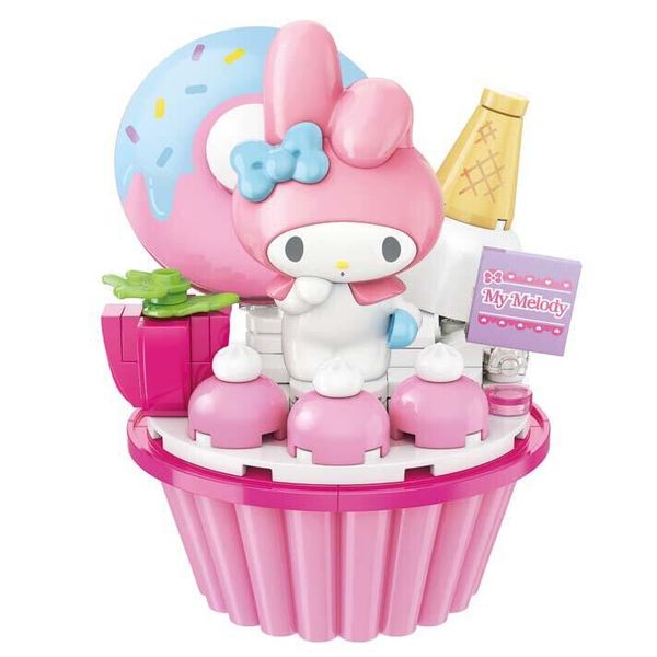 Keeppley Sanrio Strawberry Cupcake My Melody K20814 đẹp mắt dễ thương nhựa abs an toàn giá rẻ chất lượng tốt chính hãng mua làm quà tặng cho bé nhỏ trẻ em con cái bạn bè gia đình