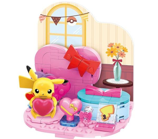 Keeppley Lovely Pokemon Days - Pikachu Sweet Moment K20225 dễ thương nhựa abs an toàn giá rẻ chất lượng tốt chính hãng mua làm quà tặng cho bé nhỏ trẻ em con cái bạn bè gia đình