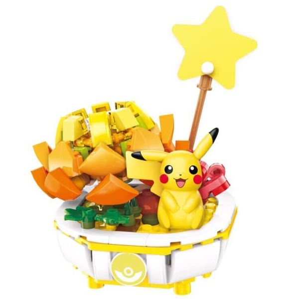 Đồ chơi lắp ráp Keeppley Pokemon Bonsai Series Pikachu K20217 dễ thương nhựa abs an toàn giá rẻ chất lượng tốt chính hãng mua làm quà tặng cho bé nhỏ trẻ em con cái bạn bè gia đình