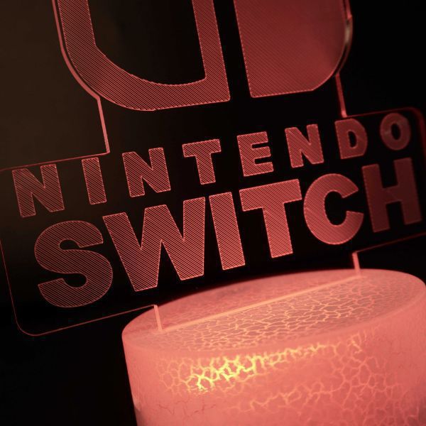 Cửa hàng bán Đèn LED 3D RGB trang trí bàn Gaming Nintendo tặng kèm remote