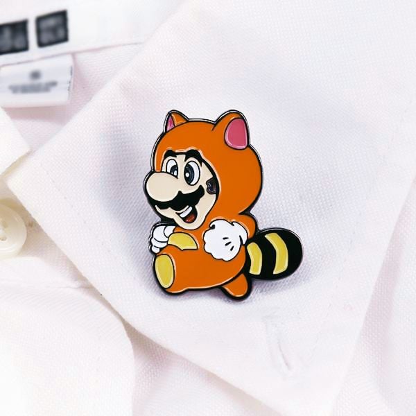 Cửa hàng bán Huy hiệu ghim cài áo hình nhân vật Mario Tanooki Suit giá rẻ