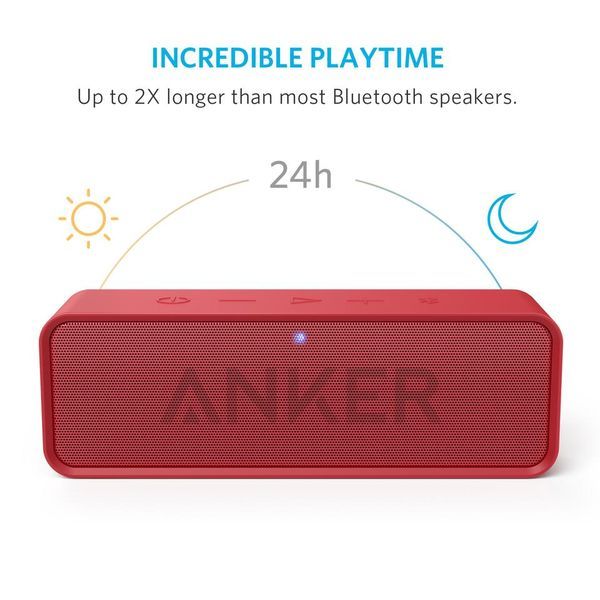 cửa hàng bán Loa di động Anker SoundCore Bluetooth Stereo Speaker - Red - A3102 tốt nhất