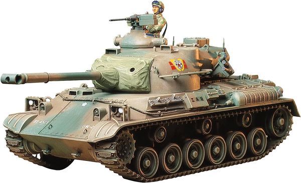 hướng dẫn ráp mô hình Japan Ground Self-Defense Force Type 61 Tank 135 Tamiya 35163