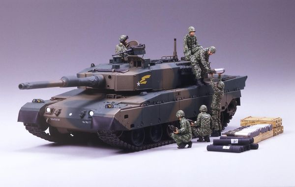Mô hình quân sự Xe tăng JGSDF Type 90 Tank wAmmo-Loading Crew Set 135 Tamiya 35260 chính hãng tamiya nhật bản chất liệu nhựa cao cấp với độ sắc nét cao an toàn với trẻ em