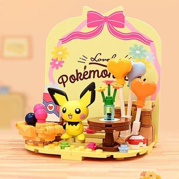 Cửa hàng chuyên bán Keeppley Lovely Pokemon Days - Pichu A Fun Party K20226  đẹp mắt dễ thương nhựa abs an toàn giá rẻ chất lượng tốt chính hãng mua trưng bày trang trí sưu tầm