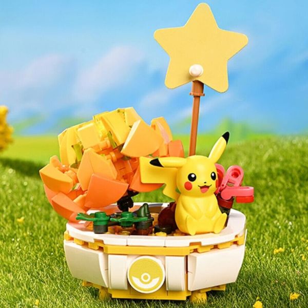 Cửa hàng chuyên bán Đồ chơi lắp ráp Keeppley Pokemon Bonsai Series Pikachu K20217 đẹp mắt dễ thương nhựa abs an toàn giá rẻ chất lượng tốt chính hãng mua trưng bày trang trí sưu tầm