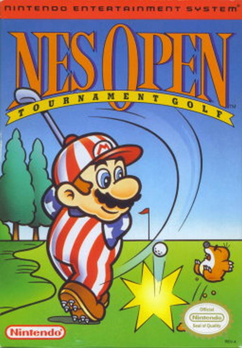 Bộ đồ truyền kỳ của Mario trong NES Open Tournament Golf