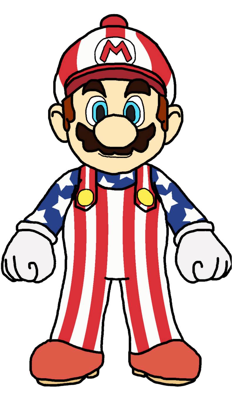 Bộ đồ truyền kỳ của Mario trong NES Open Tournament Golf