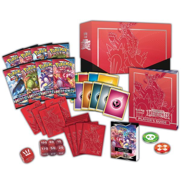 shop pokemon bán bài Pokemon Sword Shield Battle Styles Elite Trainer Box Red giá rẻ