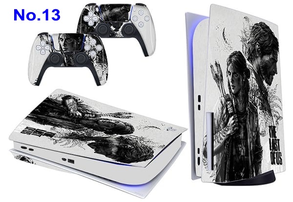 Skin dán trang trí  The Last of Us cho máy PS5 Standard Dualsense Controller