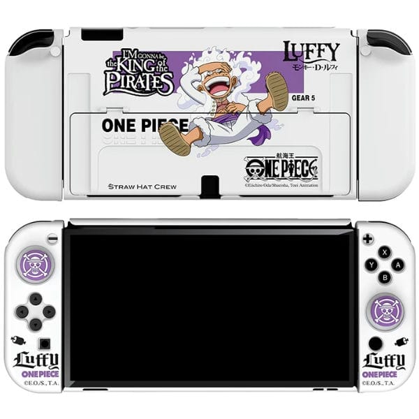 Mua case ốp bảo vệ cho Nintendo Switch OLED kèm case Joy-con One Piece Luffy Gear 5
