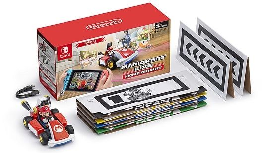 Bên trong hộp Mario Kart Live Home Circuit