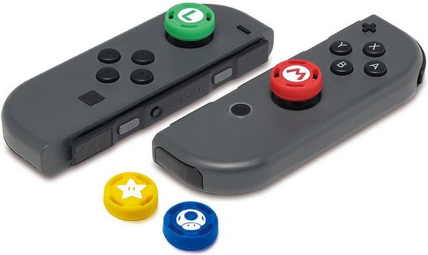 Bọc analog chủ đề Mario bảo vệ Joycon của Nintendo Switch