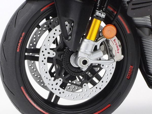 cách sơn mô hình xe mô tô Ducati Superleggera V4 1/12 Tamiya 14140