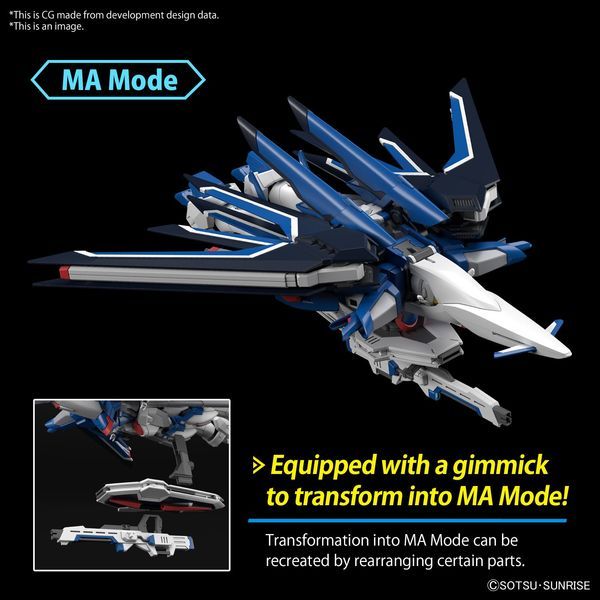 cách sơn mô hình Rising Freedom Gundam HG 1/144
