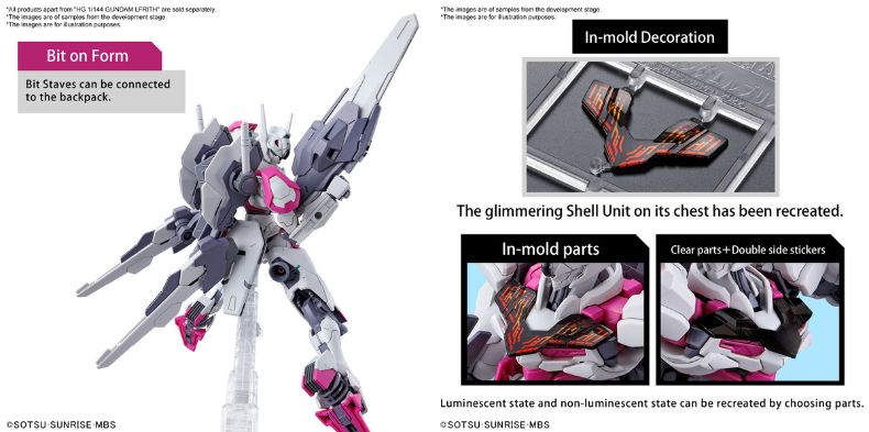 chế tạo Gundam Lfrith hg