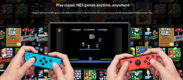 Chơi game NES online miễn phí trên Nintendo Switch