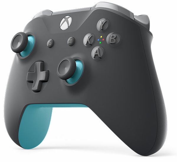 cửa hàng game bán phụ kiện tay Xbox One S X wireless grey blue
