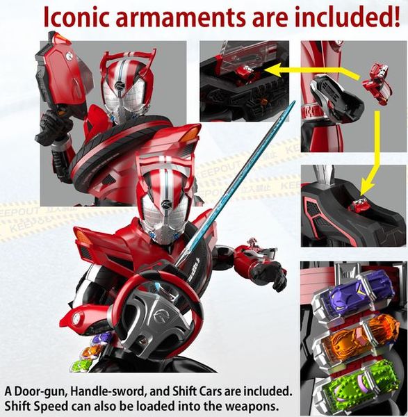 đánh giá mô hình Kamen Rider Drive Type Speed Figure-rise Standard đẹp nhất