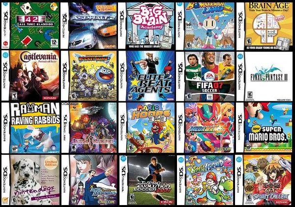 Danh sách game Nintendo DS tại nShop