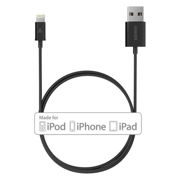 Dây sạc điện thoại iPhone iPad Anker USB to Lighting chính hãng