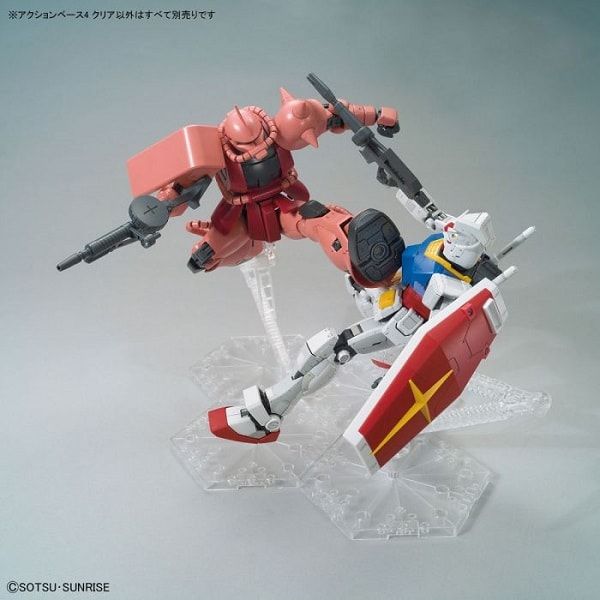 Đế dựng Gundam Action Base 4 Clear chính hãng giá rẻ