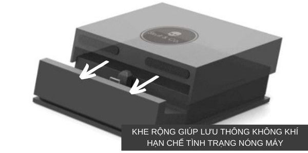 Dock mini không gây nóng máy Nintendo Switch