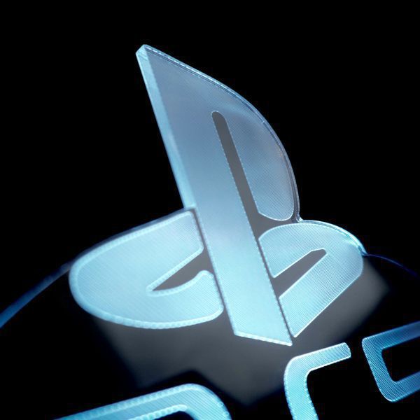 Đèn LED 3D RGB trang trí bàn Gaming PlayStation tặng kèm remote giá tốt