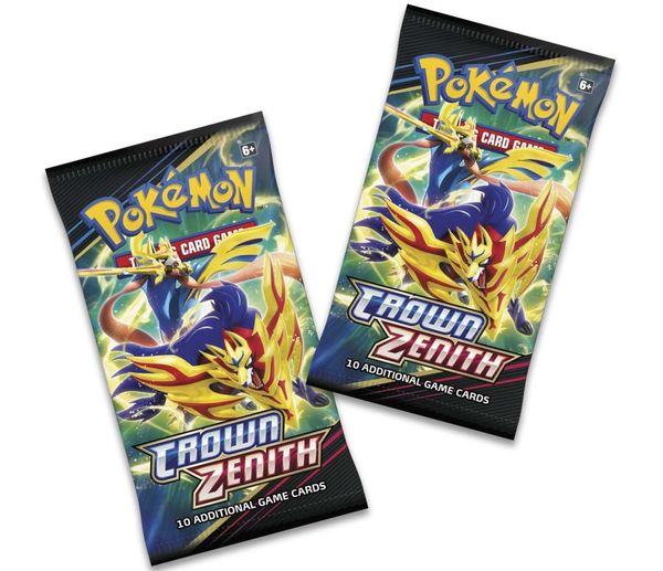 Thẻ bài Pokemon Pokemon TCG Crown Zenith Mini Tin hàng thật chính hãng giấy in đẹp mắt lấp lánh mở random ngẫu nhiên thú vị mua sưu tầm bổ sung bộ bài