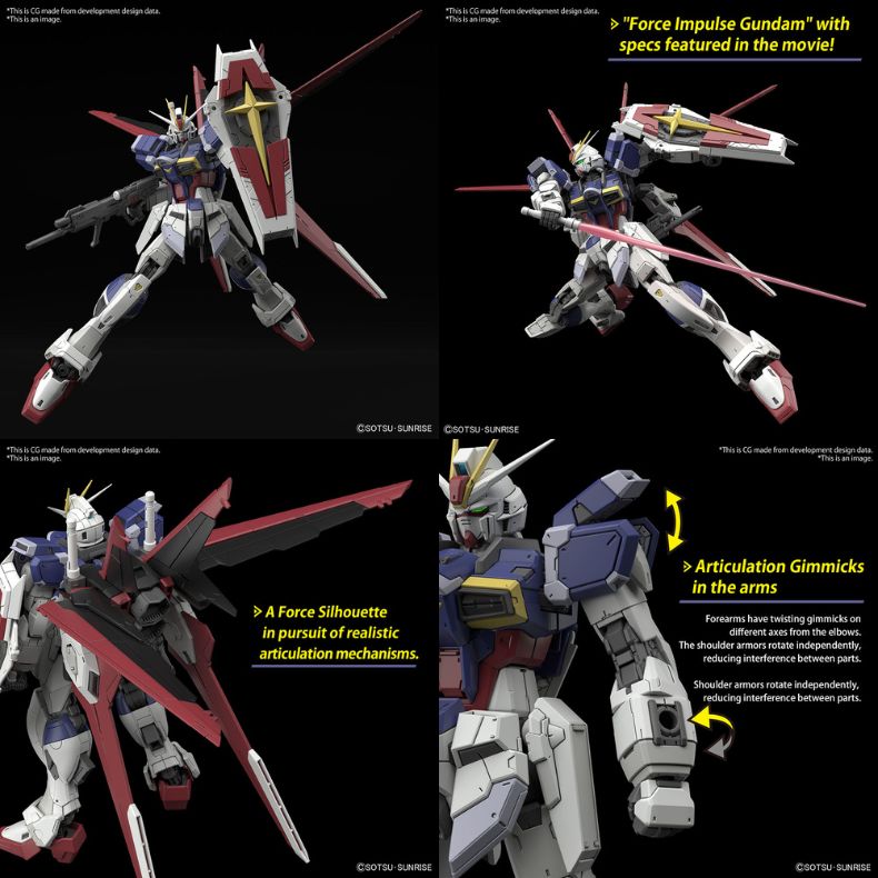 Force Impulse Gundam Spec II RG Bandai nShop