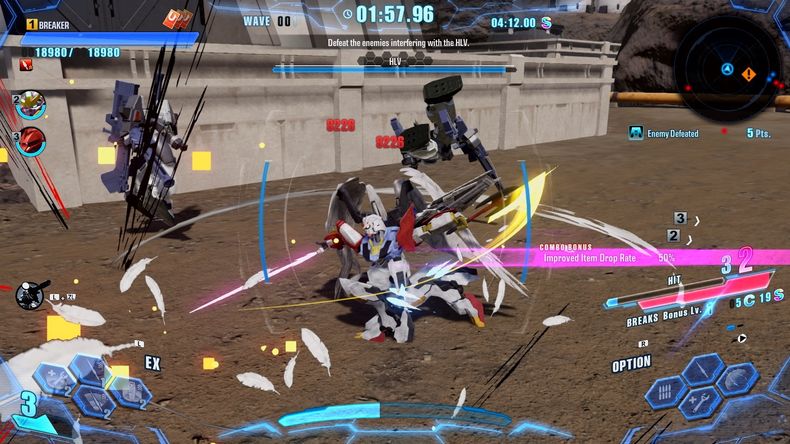 gameplay Gundam Breaker 4 hấp dẫn
