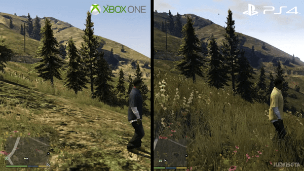 Cấu hình GTA 5 trên Xbox và PS4
