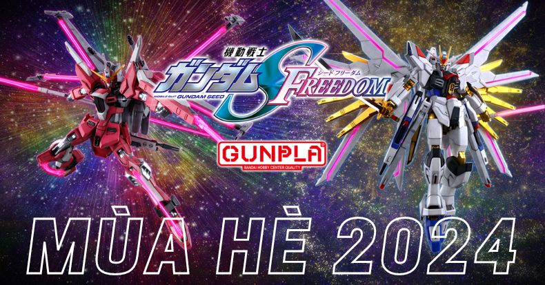 gunpla mới của Mobile Suit Gundam SEED Freedom 2024