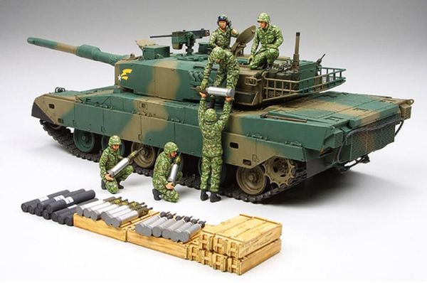 Mô hình quân sự Xe tăng JGSDF Type 90 Tank wAmmo-Loading Crew Set 135 Tamiya 35260 chất lượng tốt chính hãng Nhật Bản giá rẻ mua tặng bạn bè con cái người thân yêu gia đình