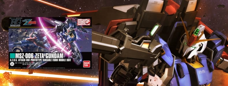 Mô hình Gundam cho người mới chơi biến hình giống Transformer Zeta Gundam